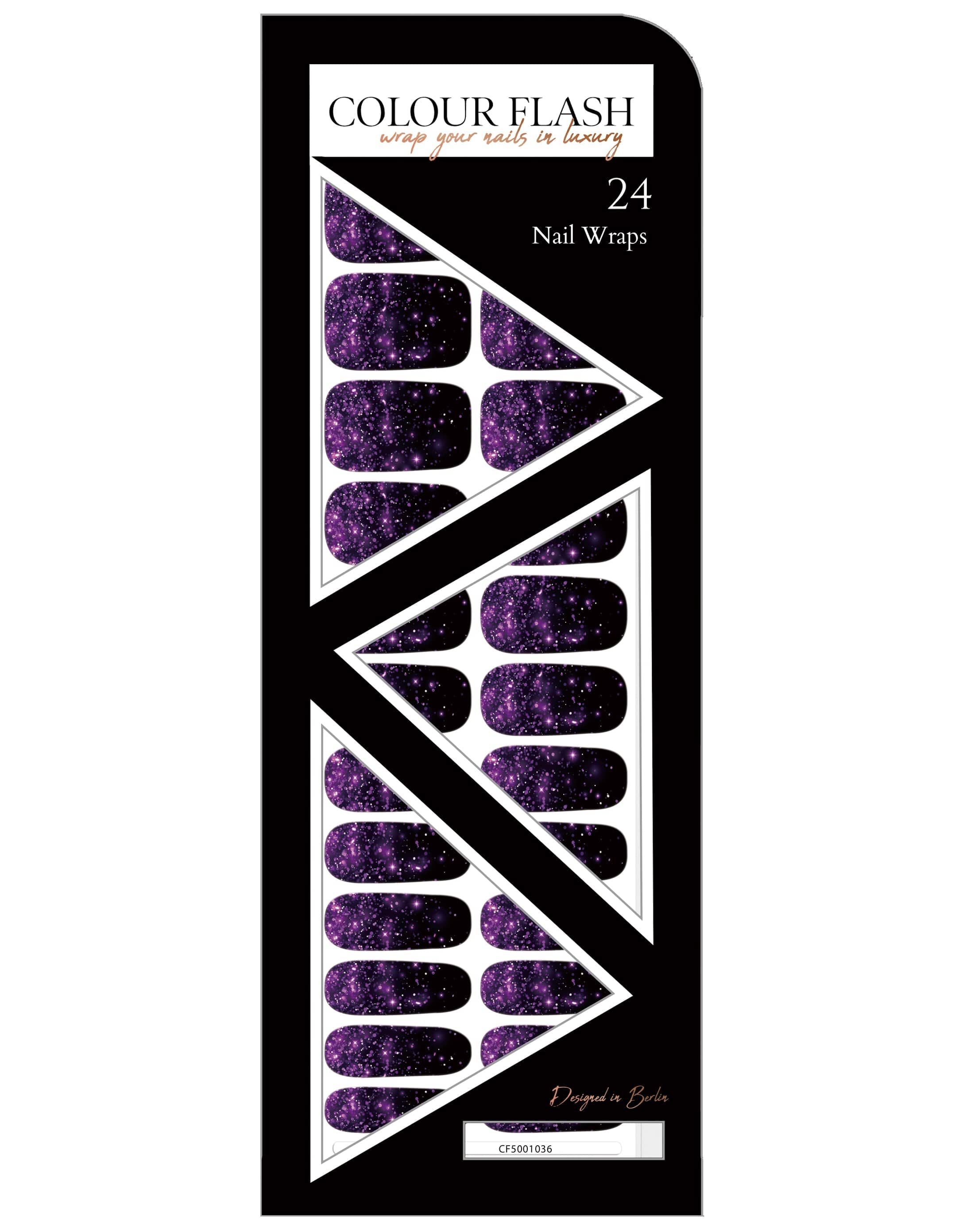 Grape Sparkle Ombré