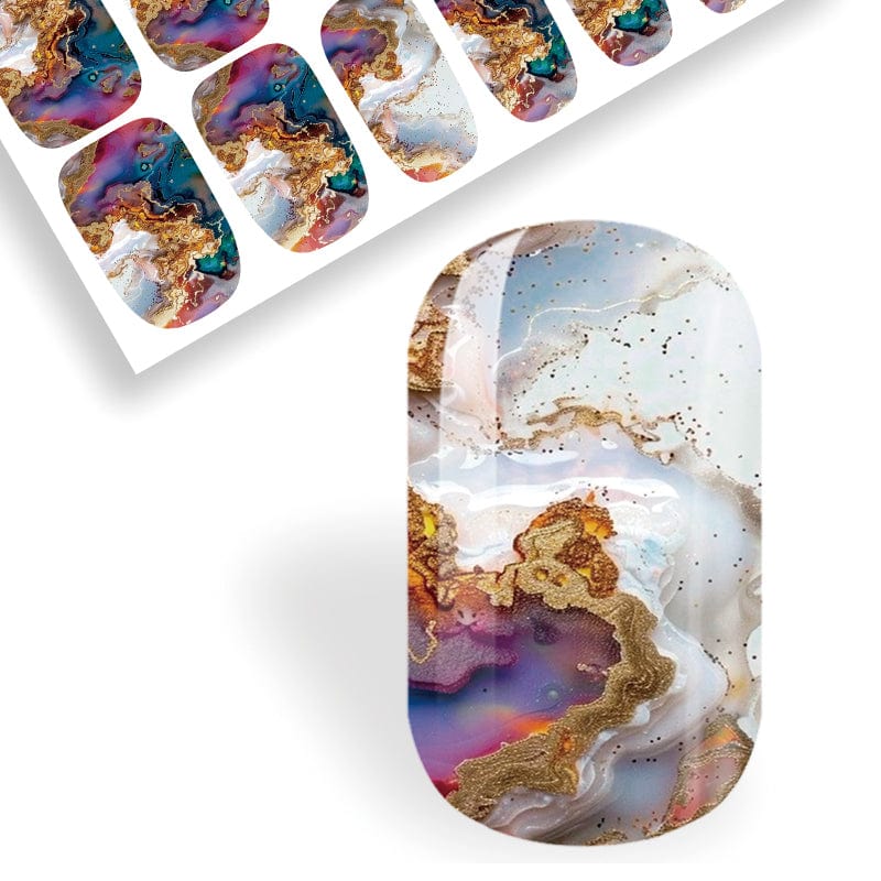 Rainbow Spill Marble