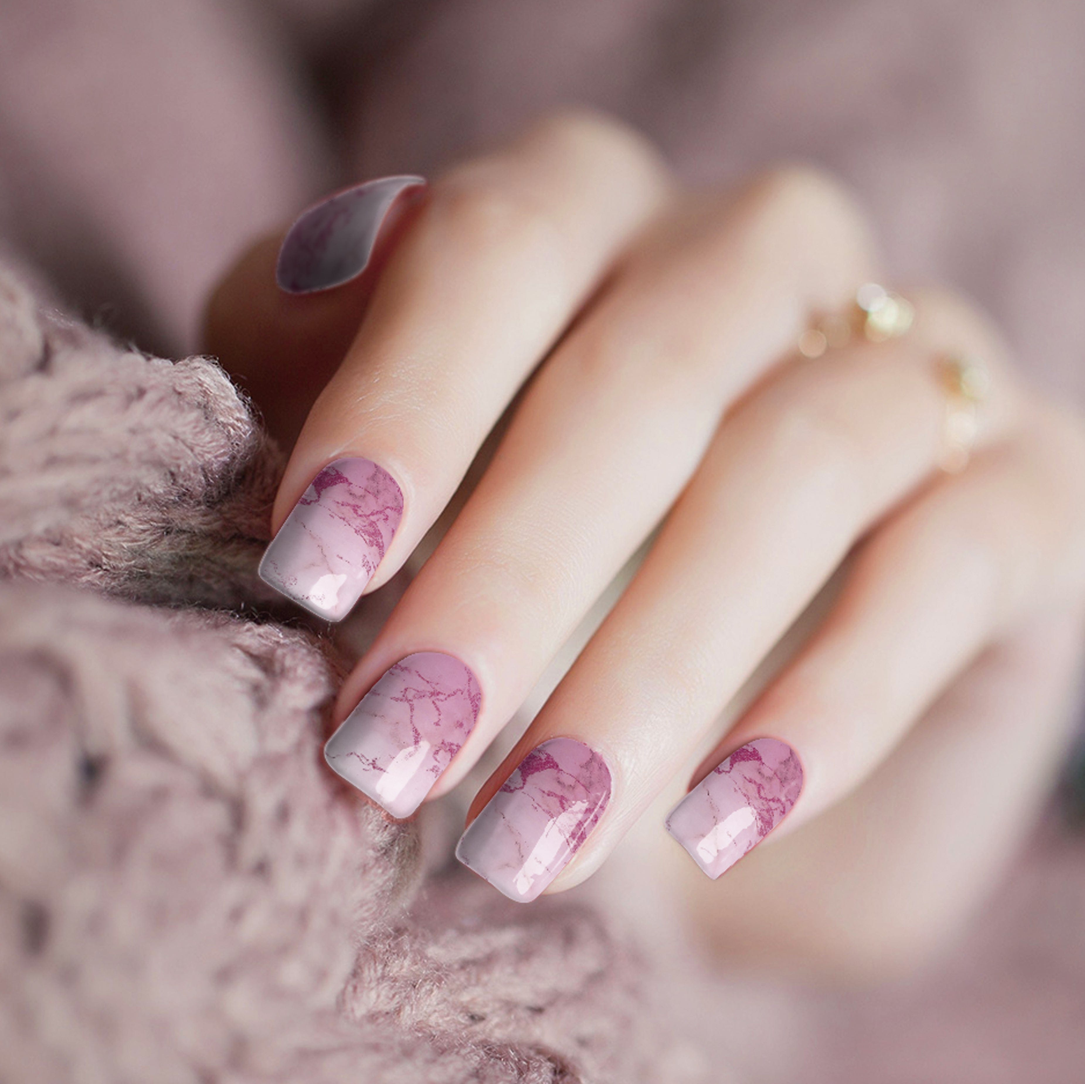 Pink Marble Ombré