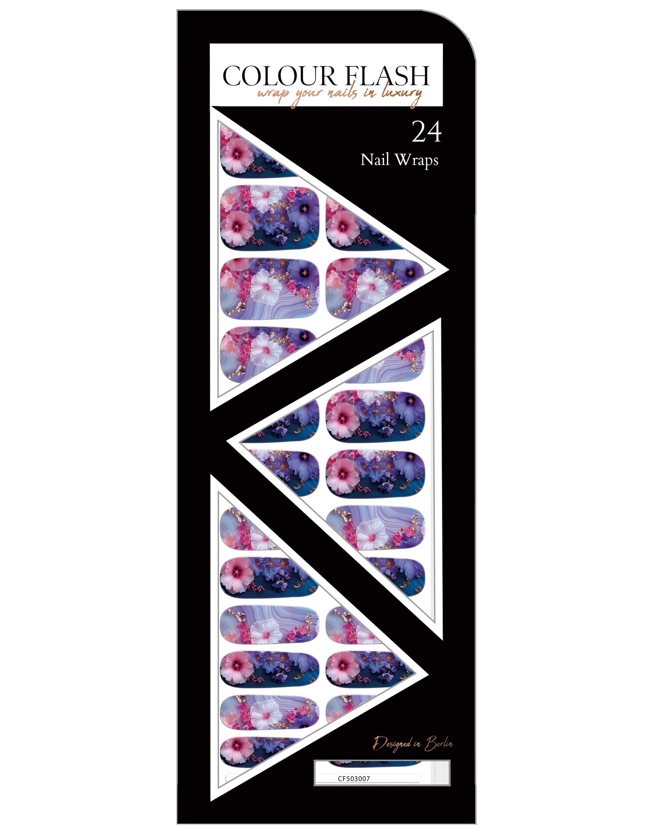 Midnight Bloom Marble