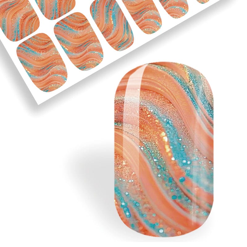 Tangerine Twist Marble