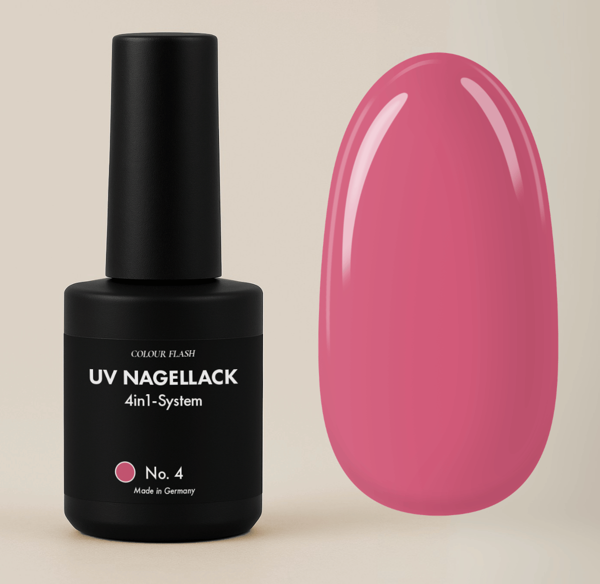 UV Nagellack No. 4 (4in1, 10ml)