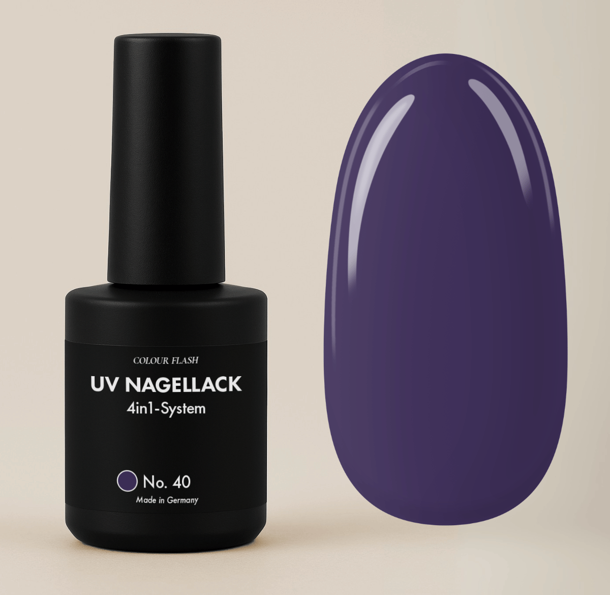 UV Nagellack No. 40 (4in1, 10ml)