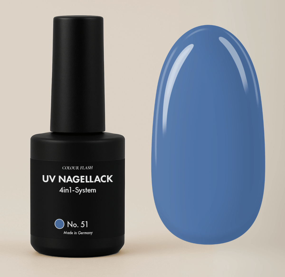 UV Nagellack No. 51 (4in1, 10ml)