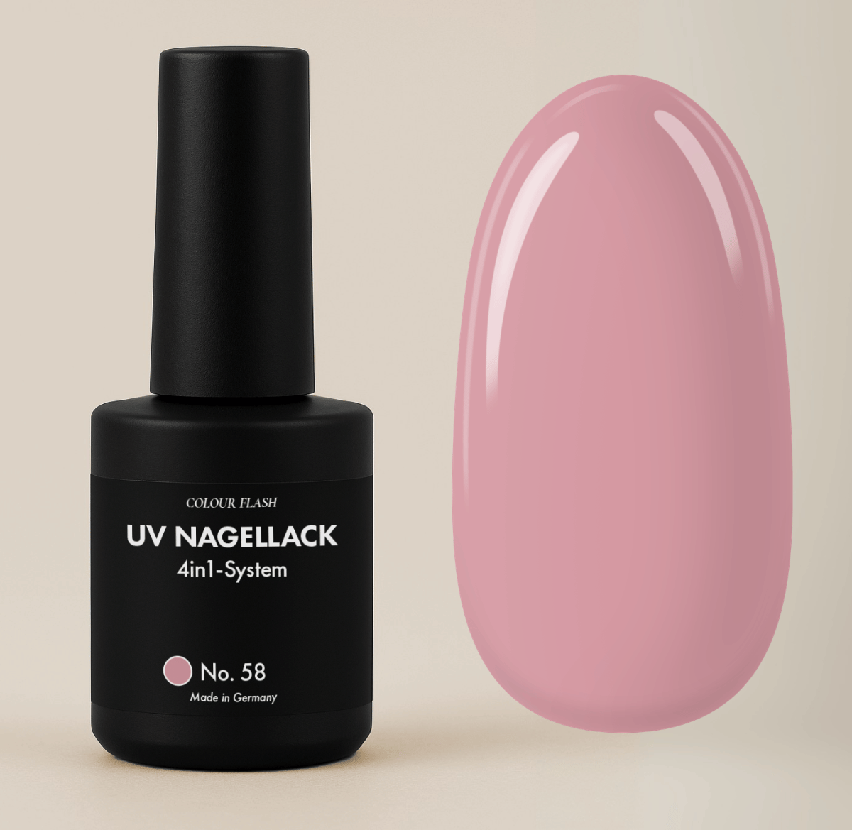 UV Nagellack No. 58 (4in1, 10ml)