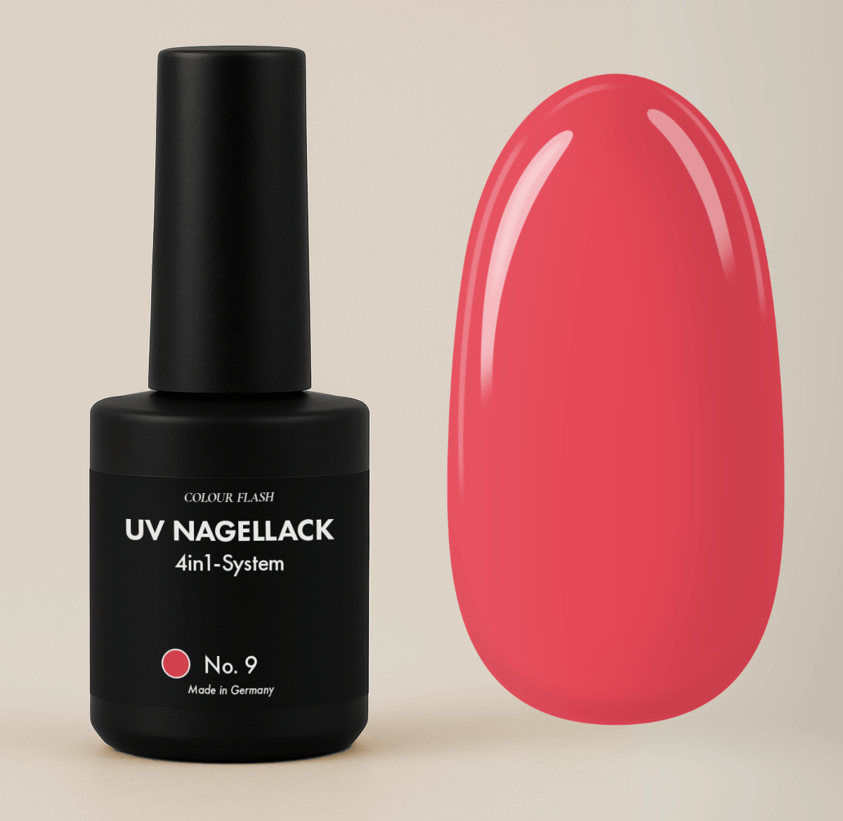 UV Nagellack No. 9 (4in1, 10ml)