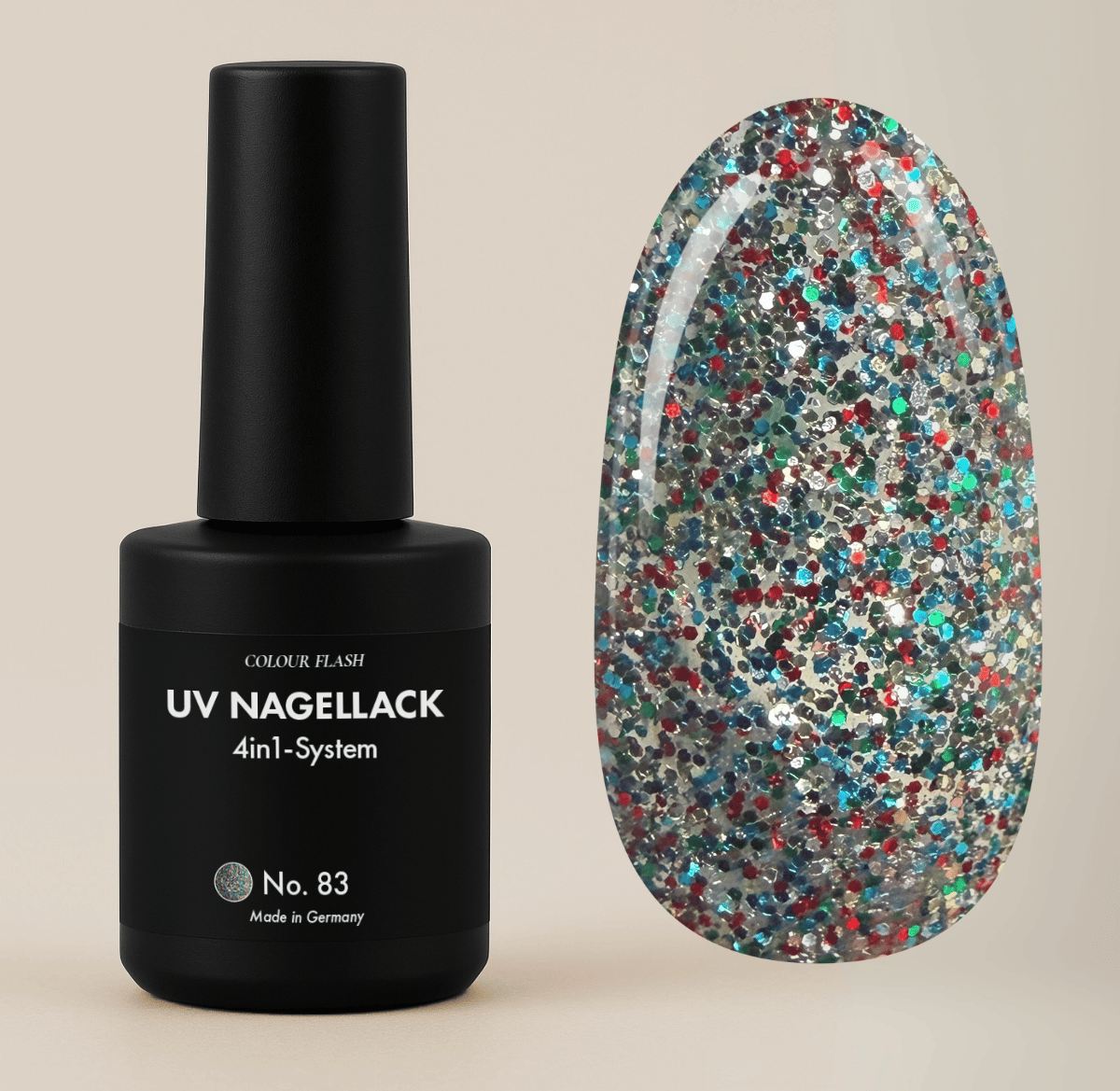 UV Nagellack No. 83 (4in1, 10ml)