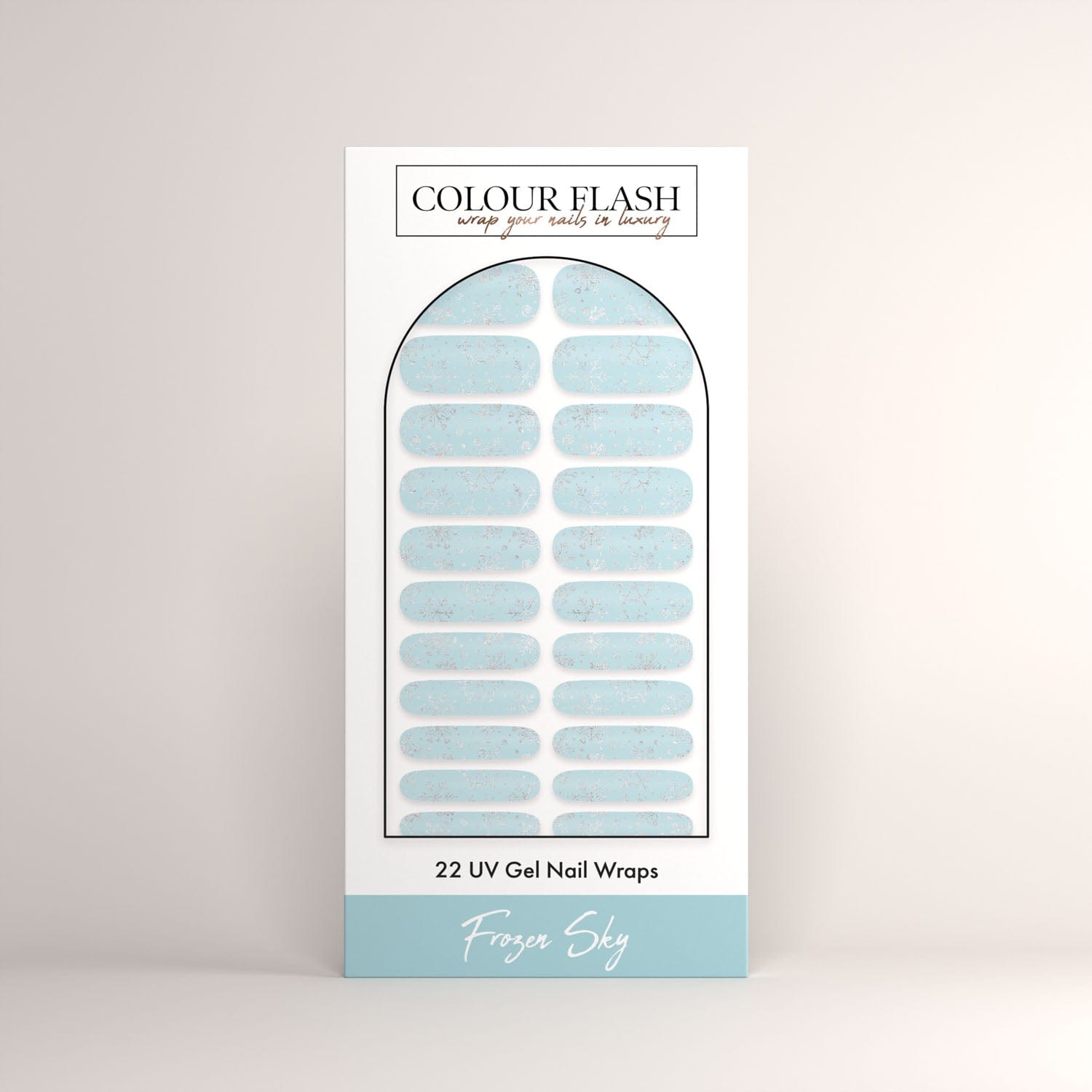 UV Gel: Frozen Sky