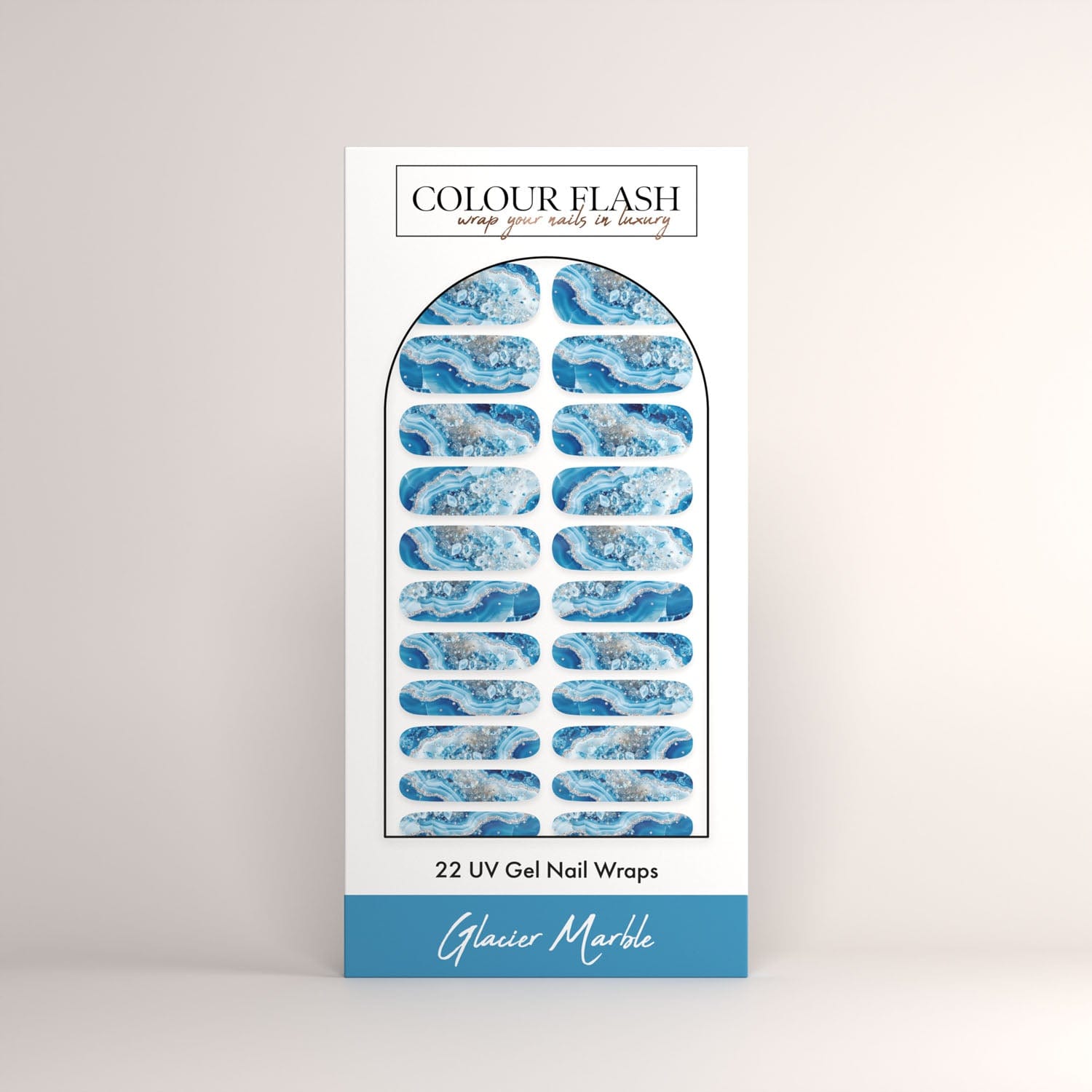 UV Gel: Glacier Marble