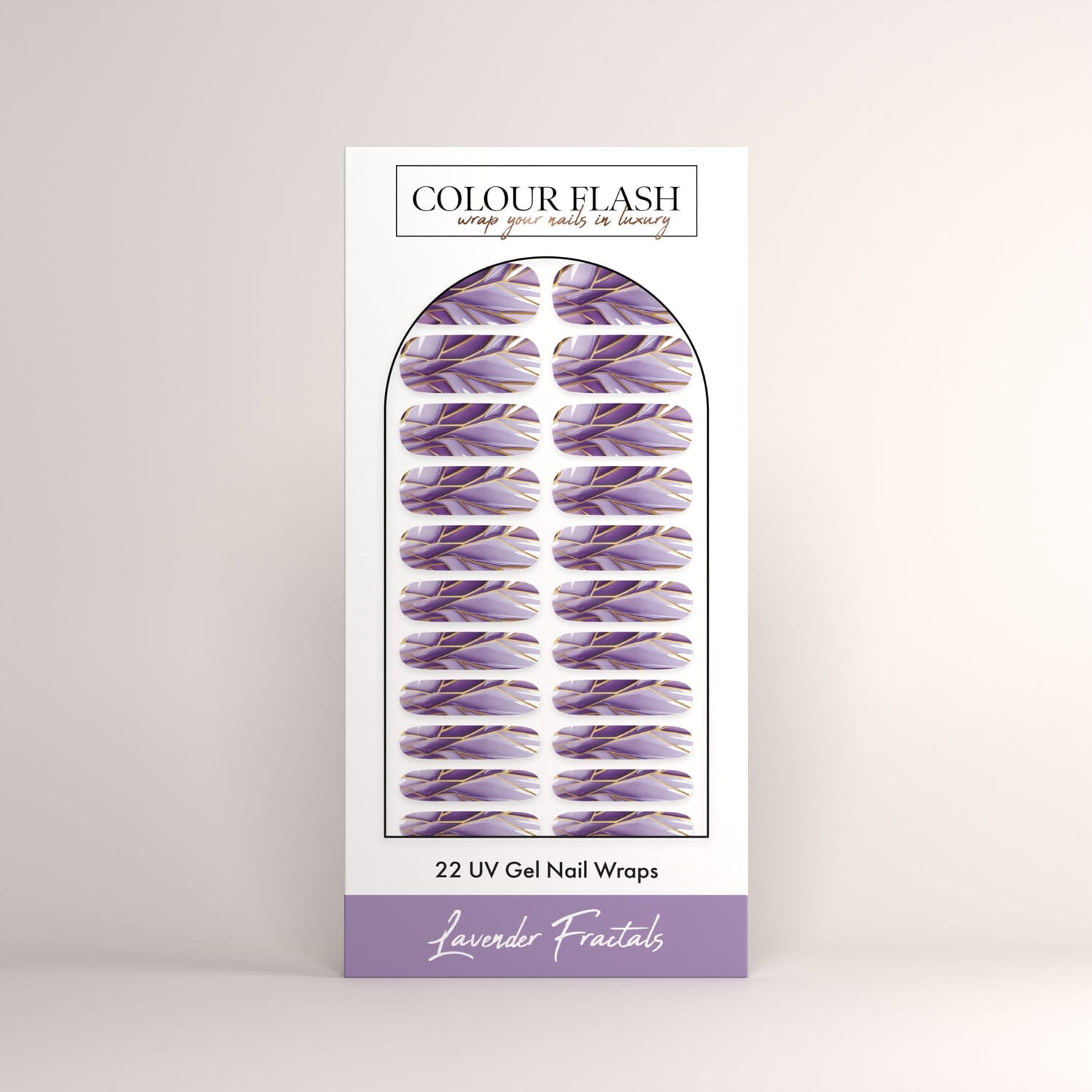 UV Gel: Lavender Fractals