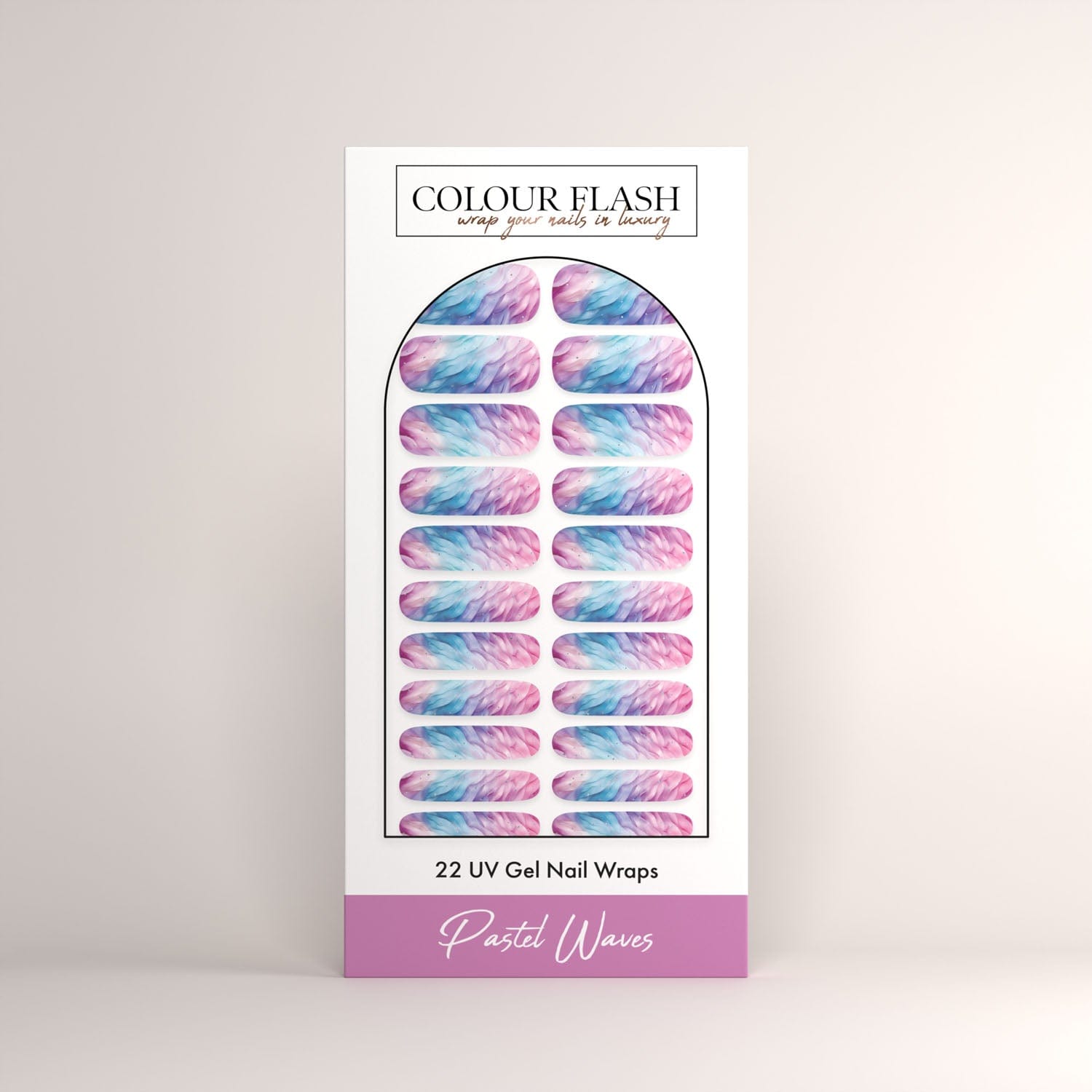 UV Gel: Pastel Waves