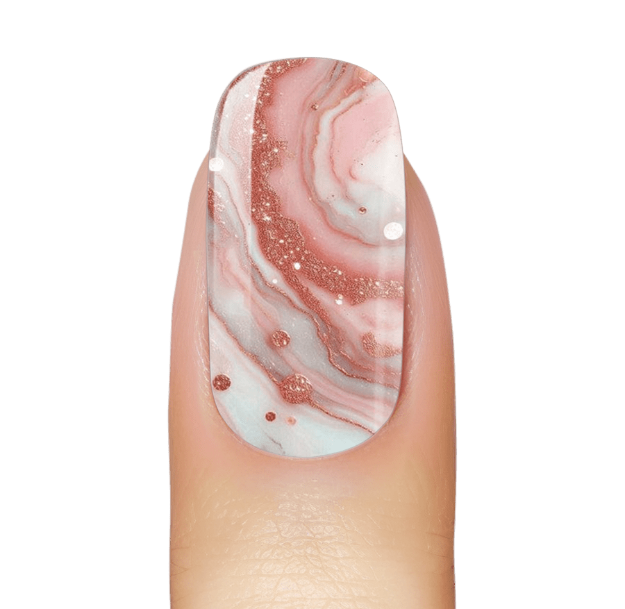 Pink Polkadot Marble