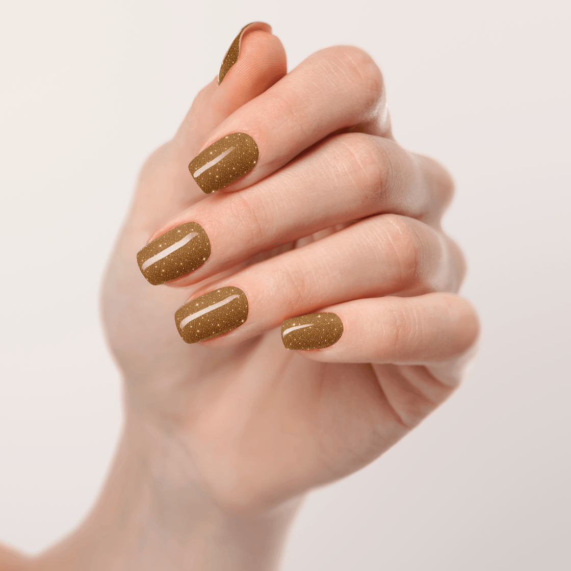 UV Gel: Golden Stardust