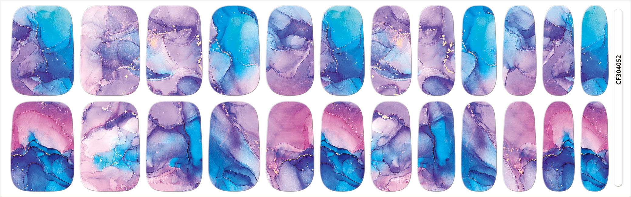 NEW: Blue Fire Marble