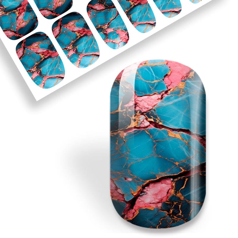 NEW: Twisted Turquoise Marble