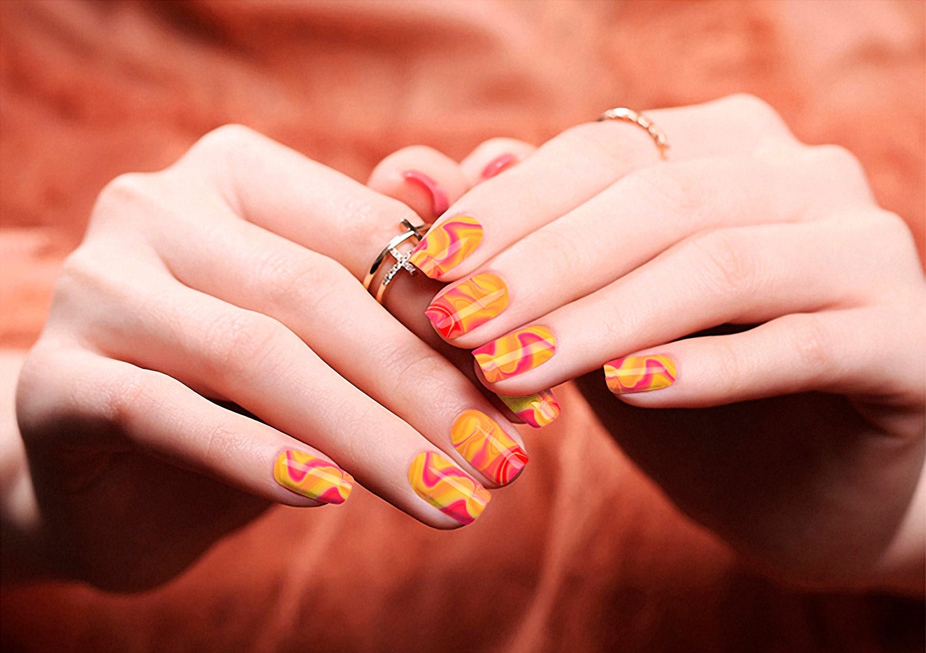 NEW: Tangerine Swirls