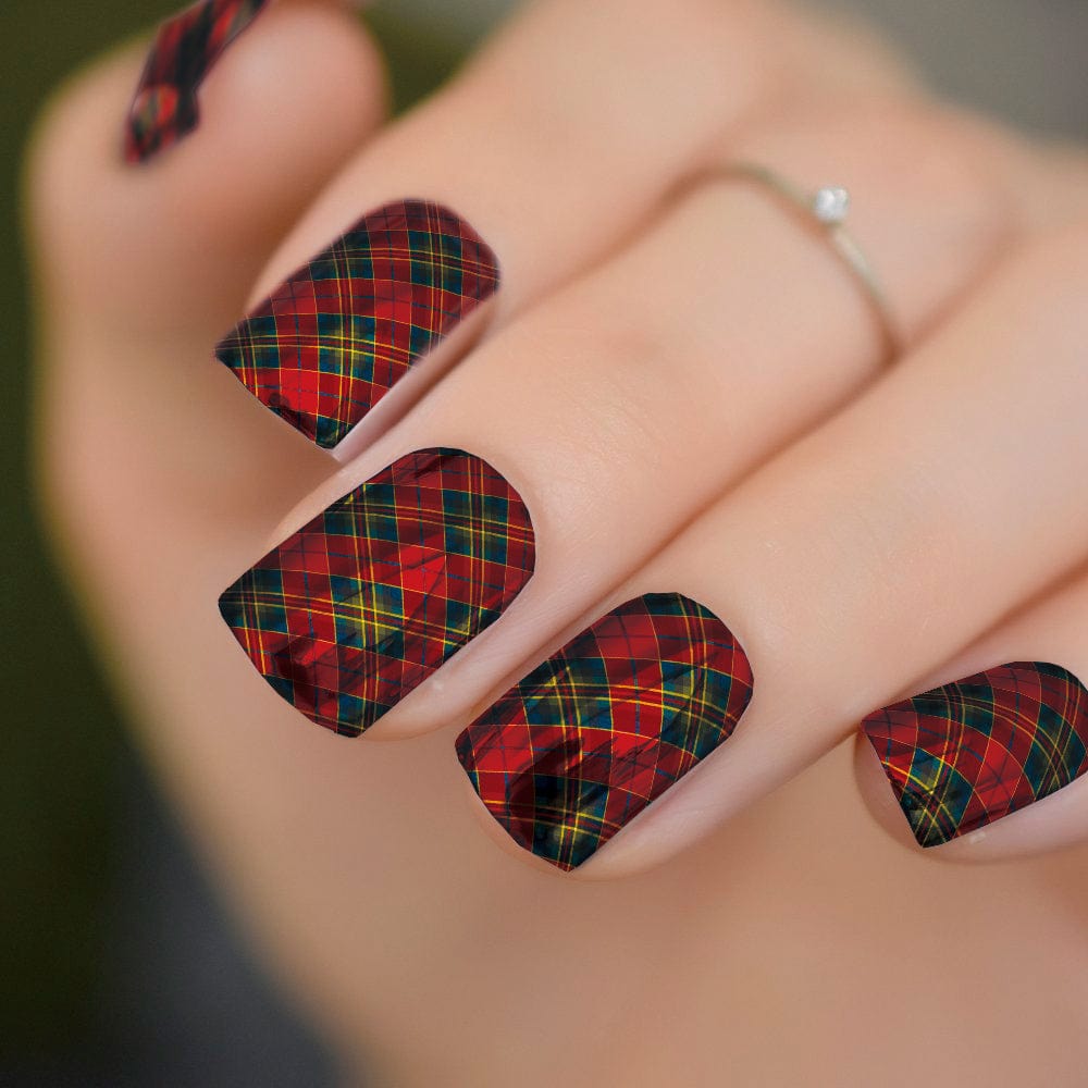 Red Plaid (Chrome)