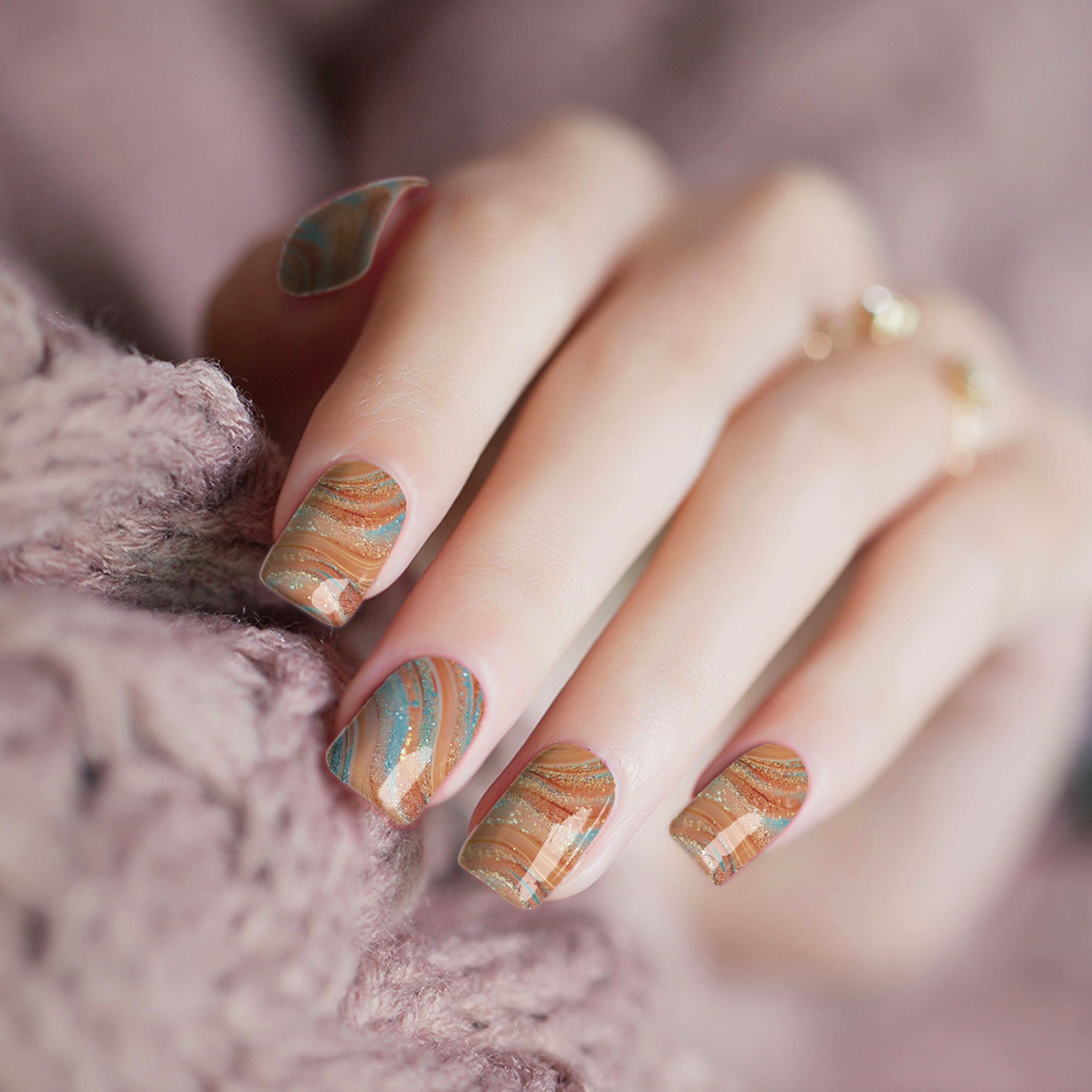 Tangerine Twist Marble