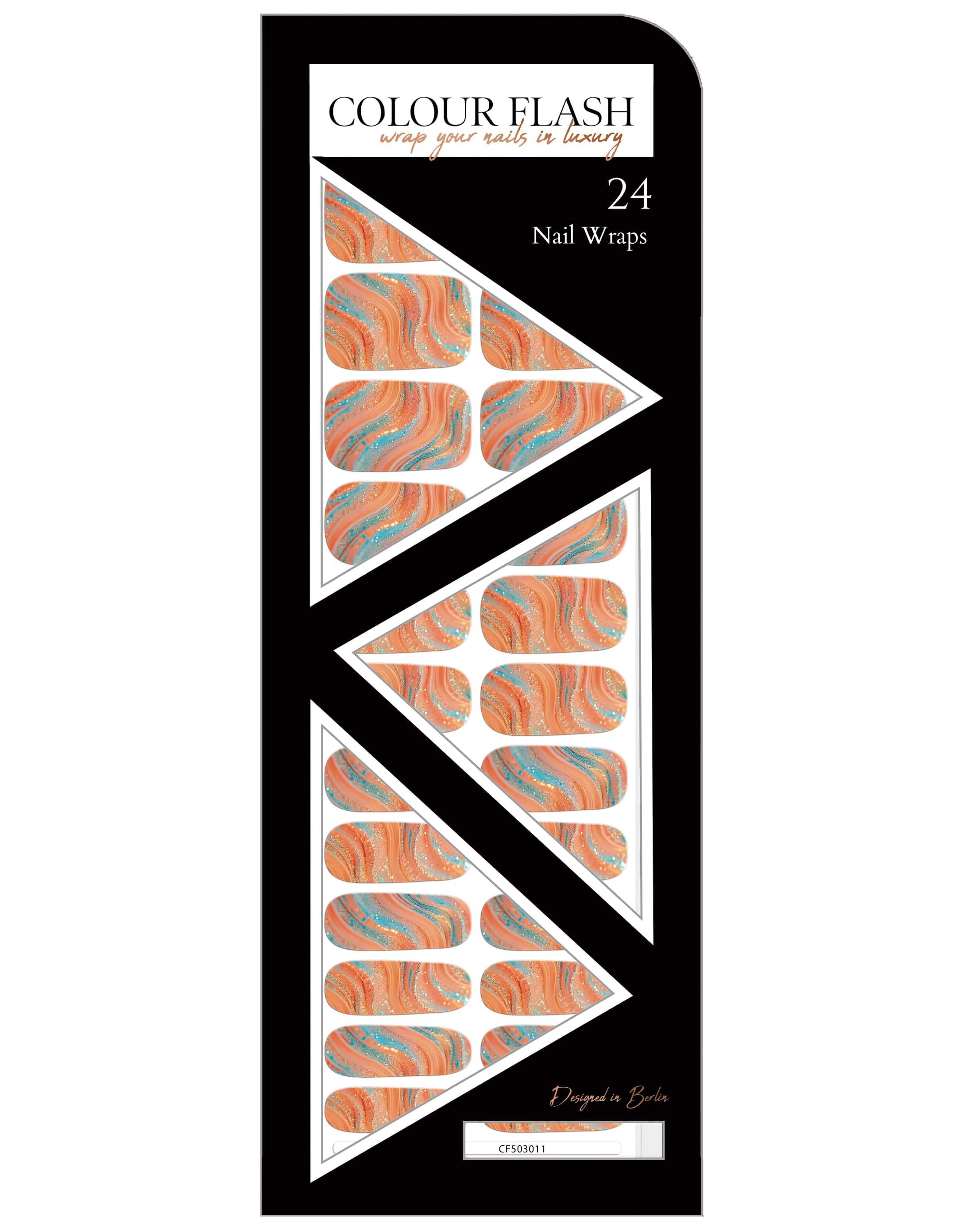 Tangerine Twist Marble