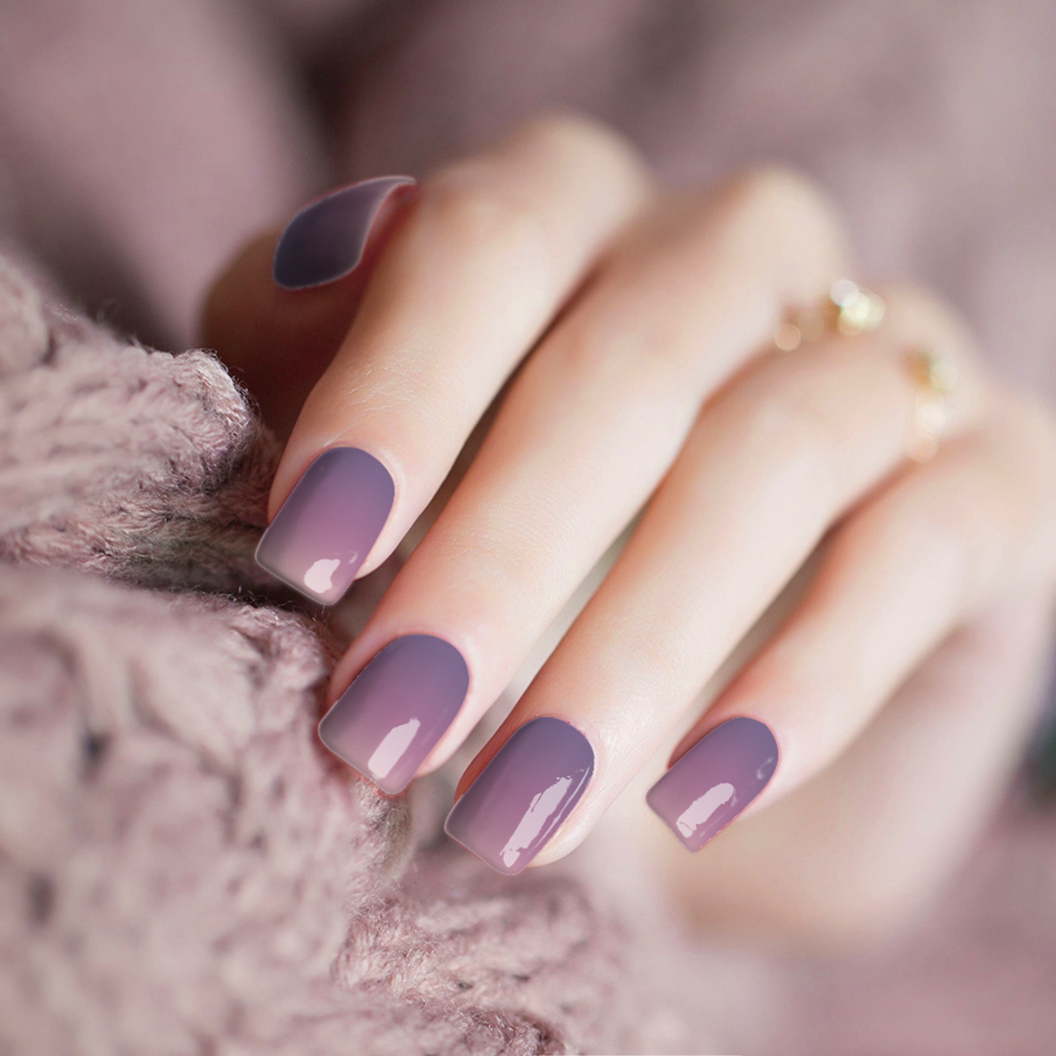 Lavender Creamsicle Ombré