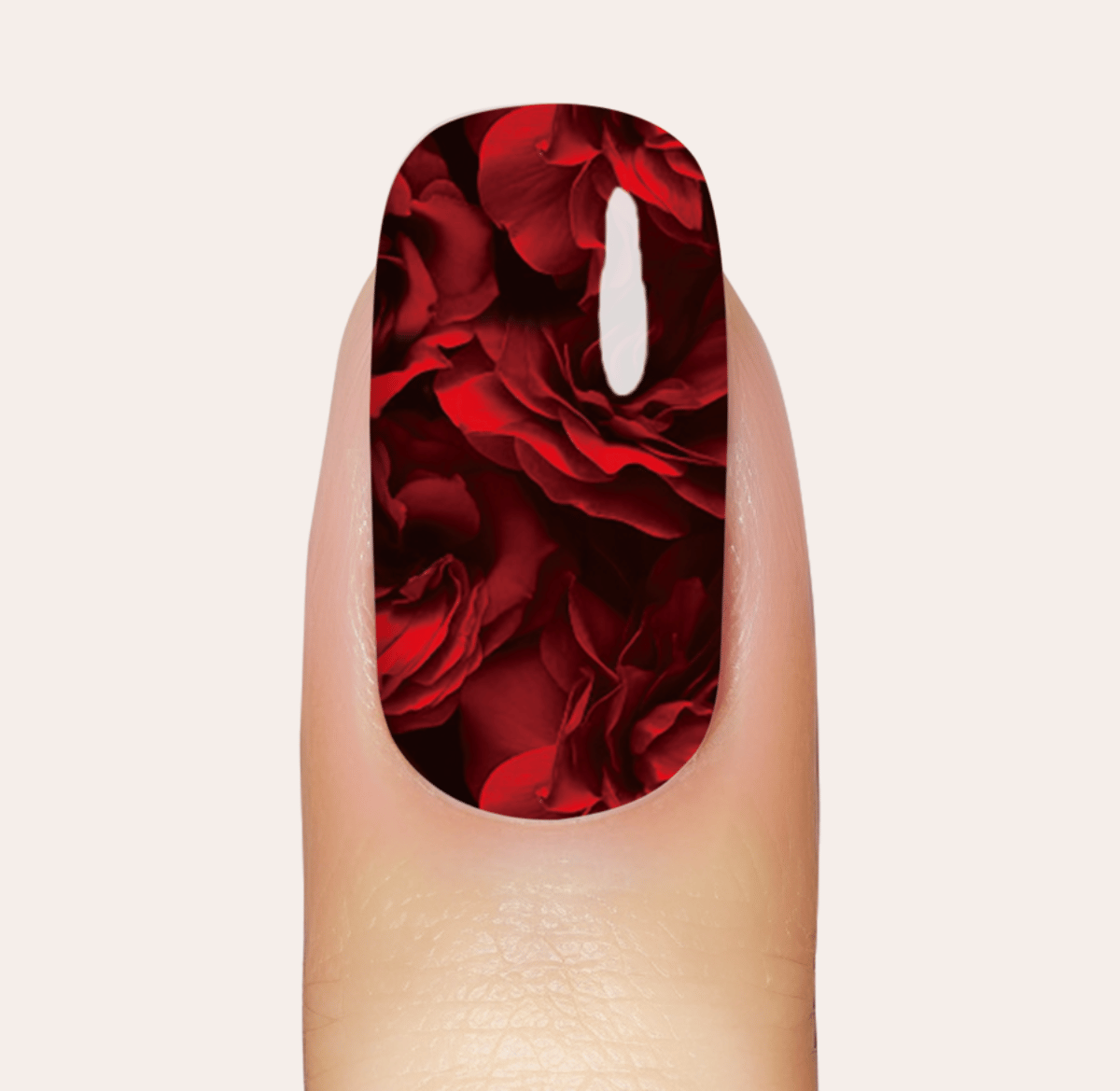 UV Gel: Scarlet Bouquet