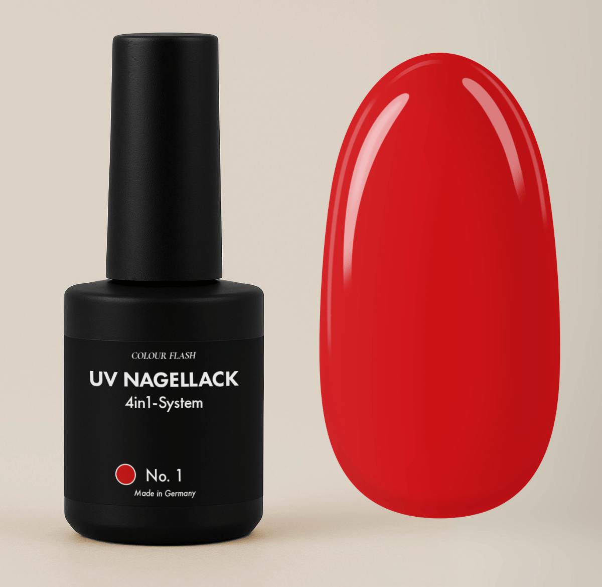 UV Nagellack No. 1 (4in1, 10ml)