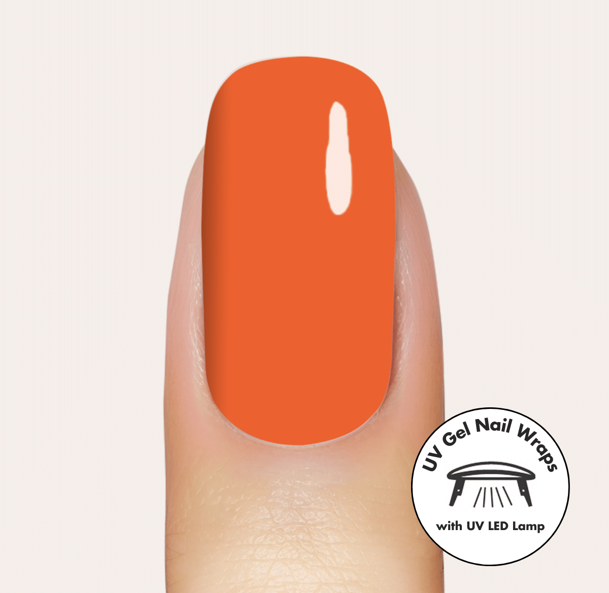 UV Gel: Tempting Tangerine