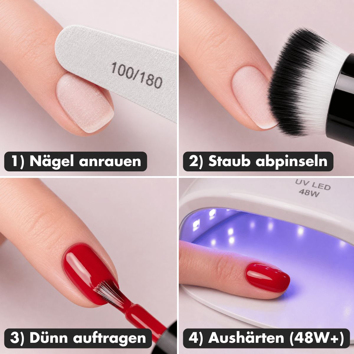 UV Nagellack No. 1 (4in1, 10ml)