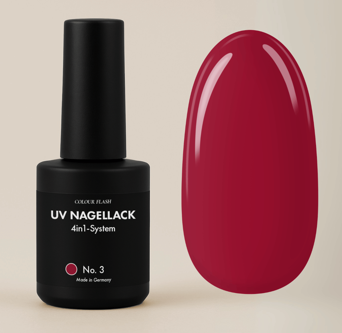 UV Nagellack No. 3 (4in1, 10ml)