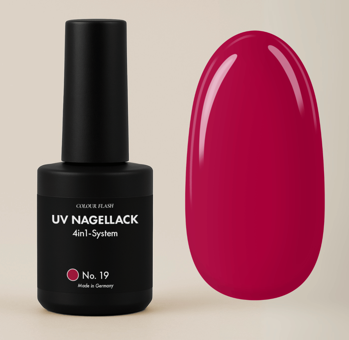 UV Nagellack No. 19 (4in1, 10ml)