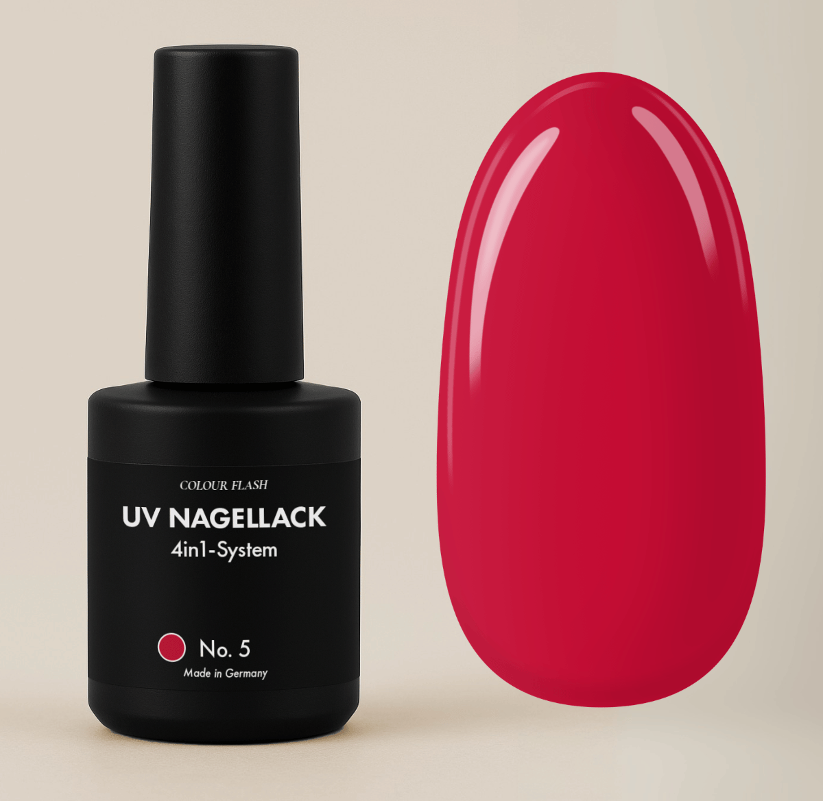 UV Nagellack No. 5 (4in1, 10ml)