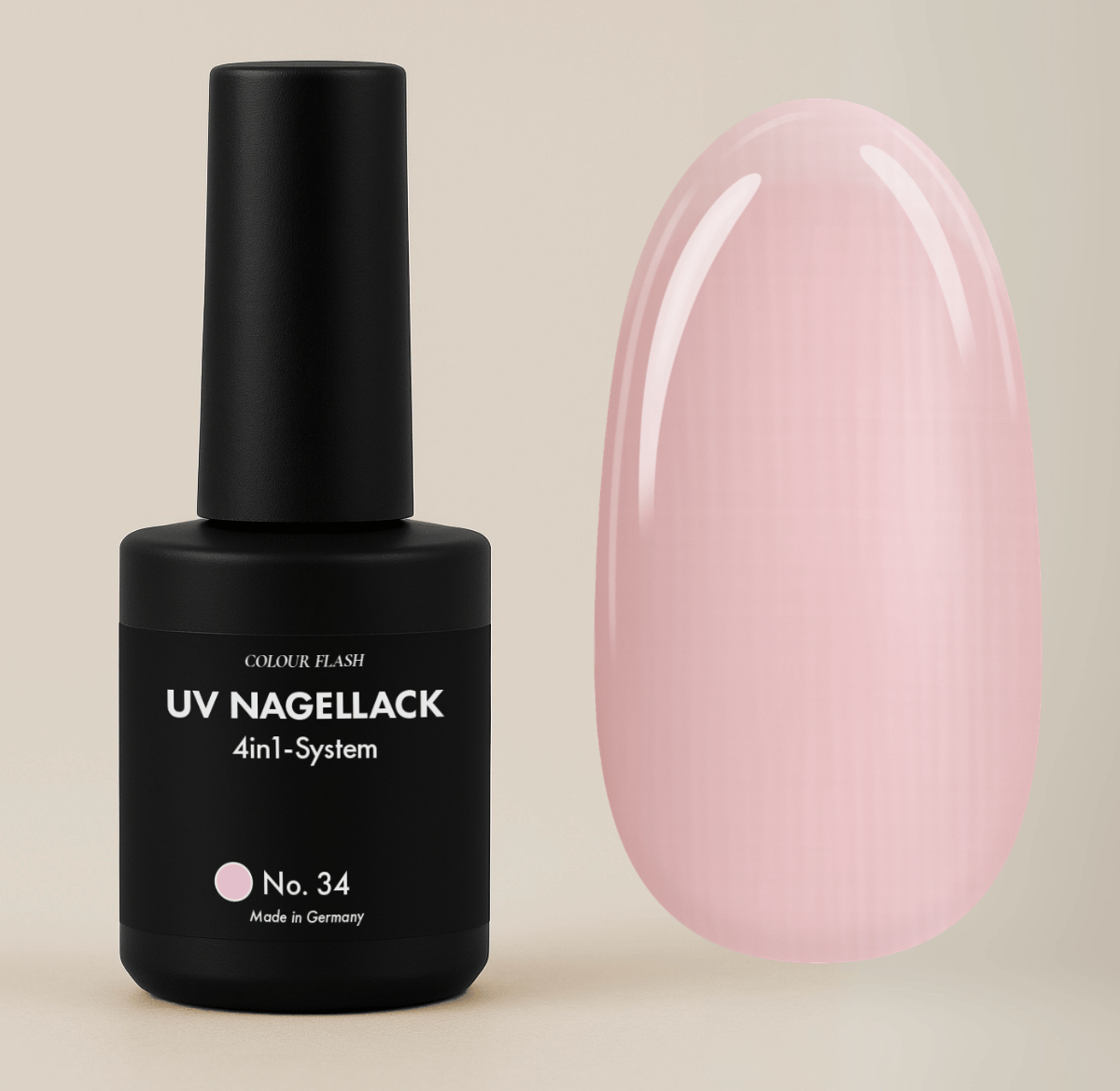 UV Nagellack No. 34 (4in1, 10ml)