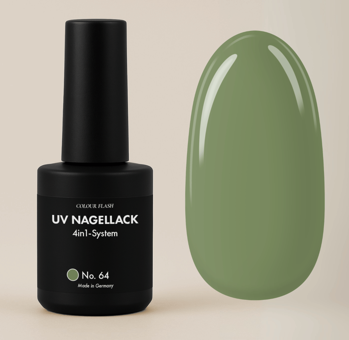 UV Nagellack No. 64 (4in1, 10ml)