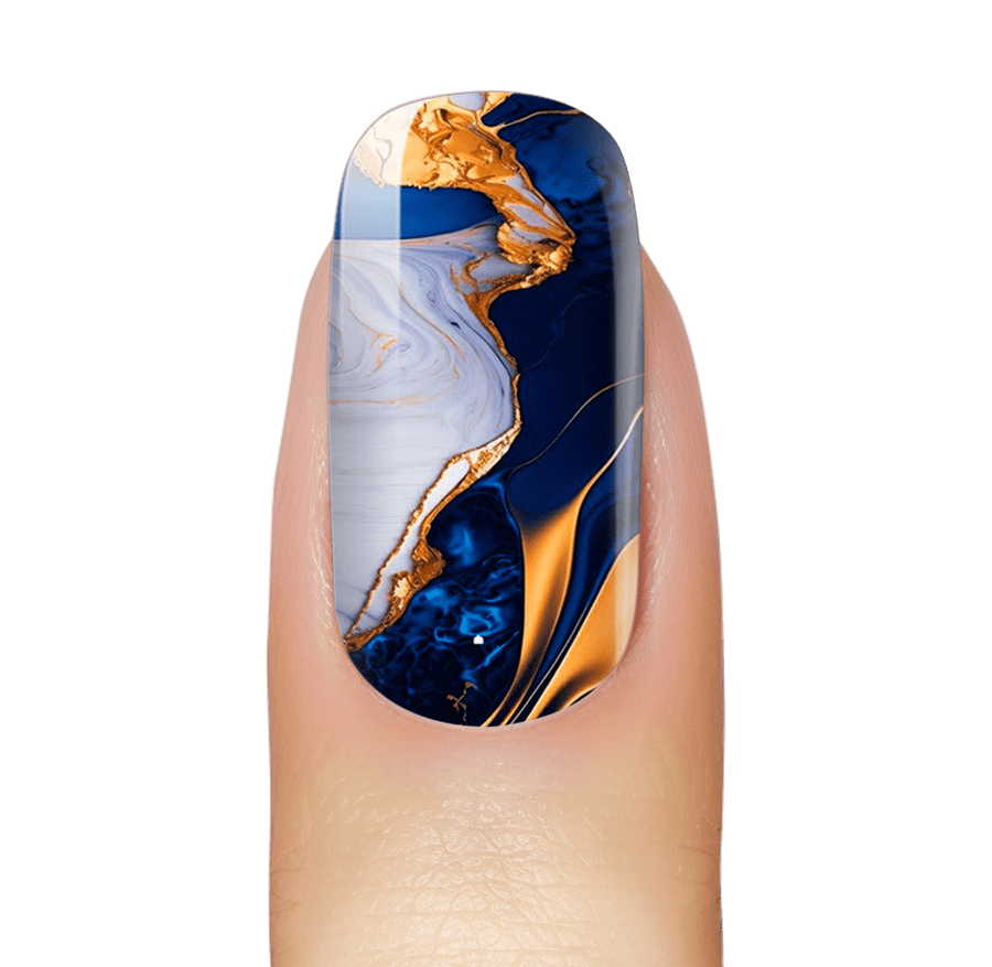 Navy Marble