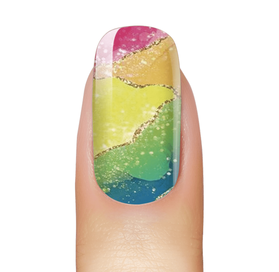 NEW: Rainbow Rock Marble