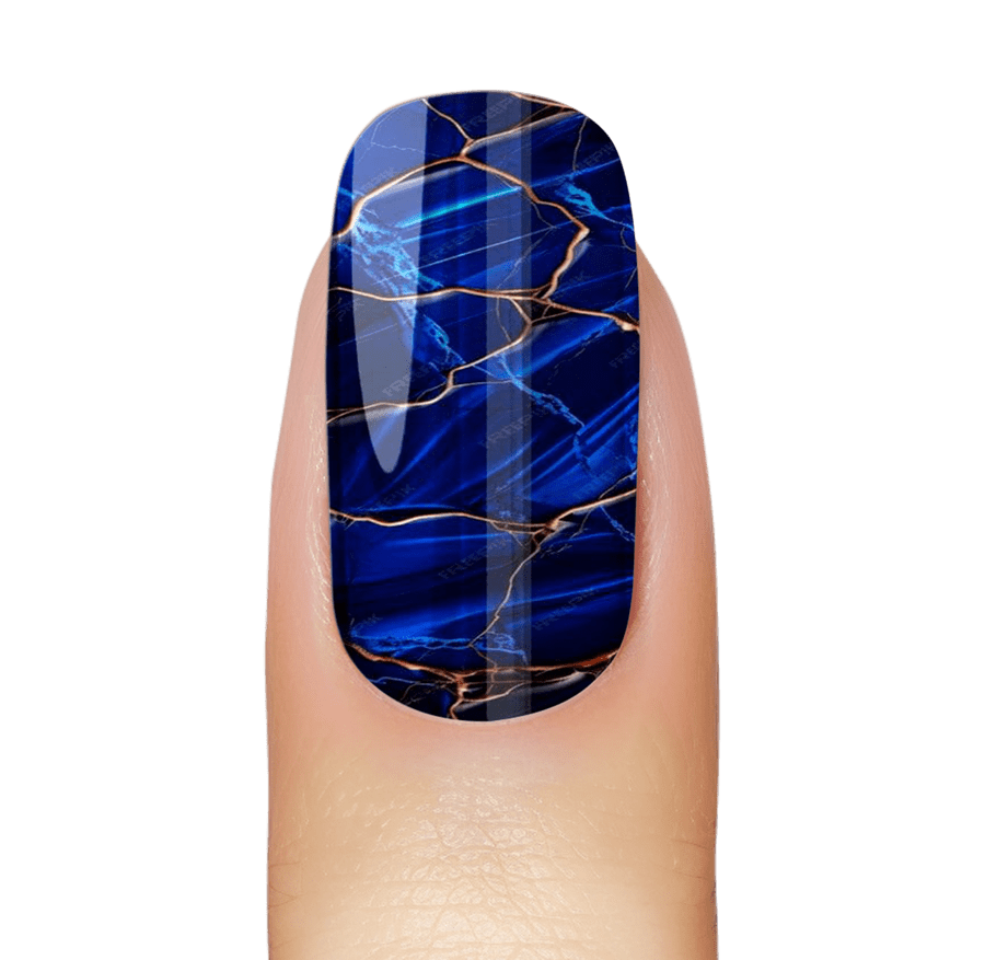 Sapphire Marble (Chrome)