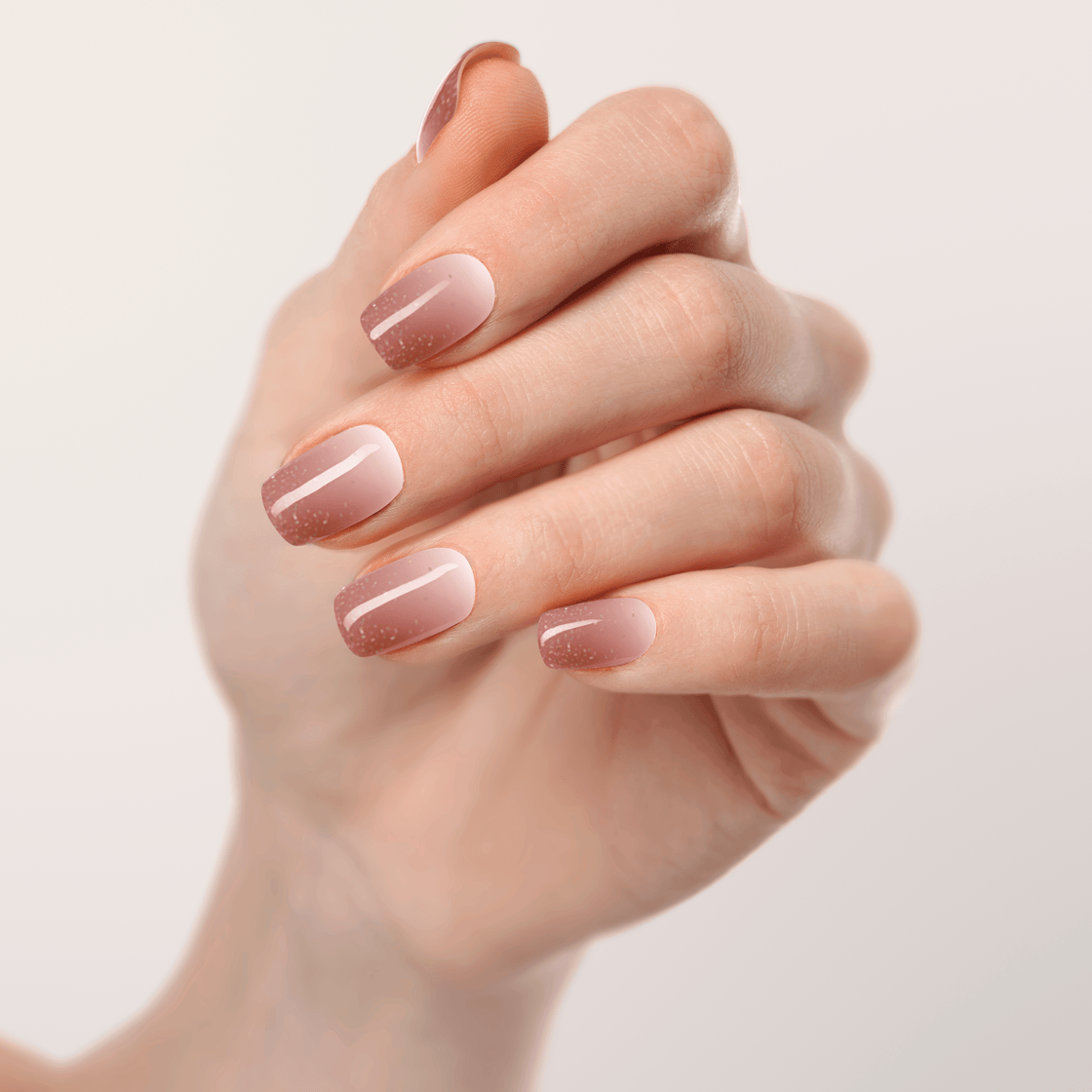 UV Gel: Champagne Dust
