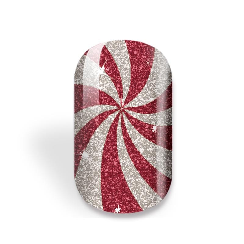 Peppermint Swirls (Glitter)